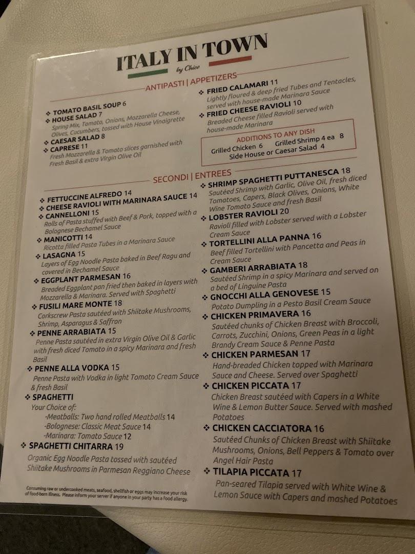 Italy in Town